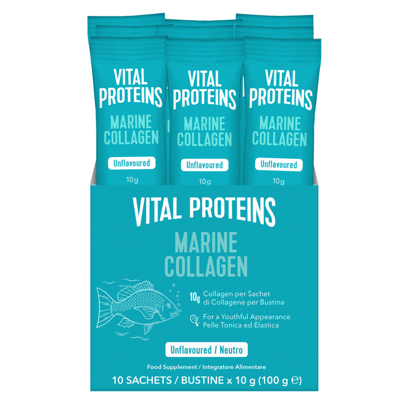 Marine Collagen 10x10g Sachet Box